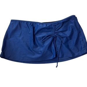 NWT Jones New York Sport Swim Skirt Size 14 Navy Blue‎ Skort